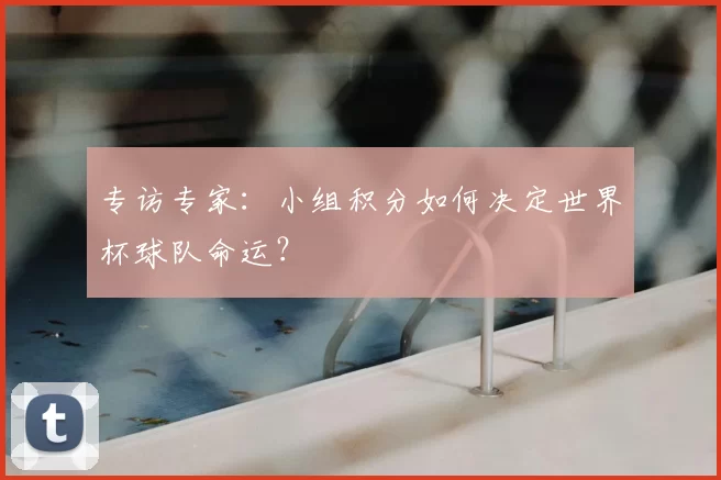 专访专家：小组积分如何决定世界杯球队命运？